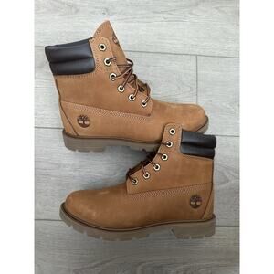 Timberland 6 inch boots wheat rust size 7 women’s BRAND NEW